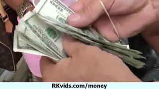 Getting a chick from public and fuck her for money 28