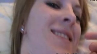 Teen redhead solo tight pussy masturbation